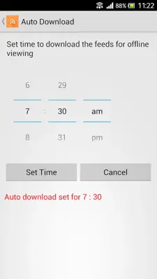 RSS android App screenshot 4